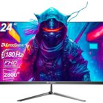 CRUA Curved Gaming Monitor 24_ 180Hz