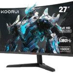 KOORUI 27 Inch Curved Gaming Monitor