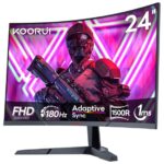 KOORUI Ecran PC Gamer 24 Pouces